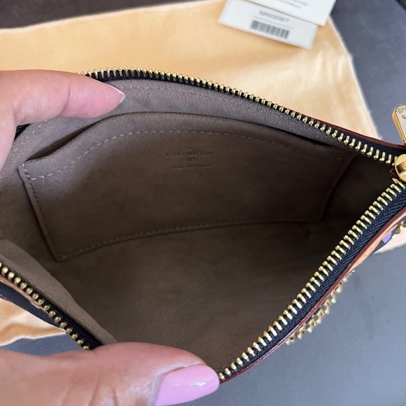 SOLD! Louis Vuitton Takashi Murakami Milla Clutch MM - Picture 7 of 11